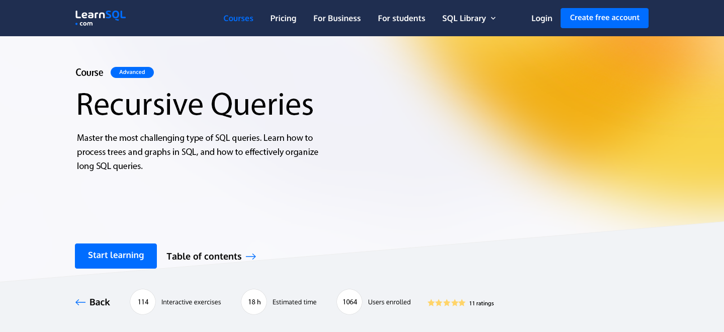 SQL Recursive Queries